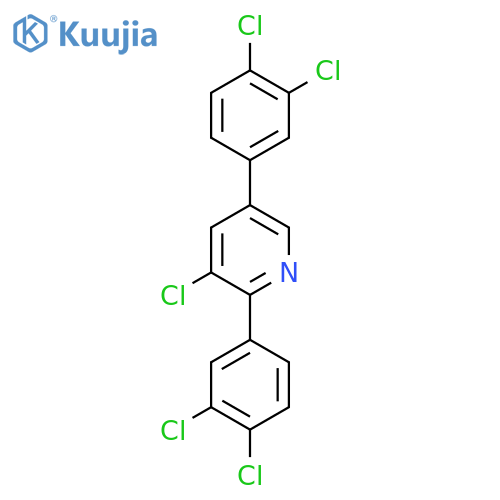 2,5-Bis(3,4-dichlorophenyl)-3-chloropyridine structure