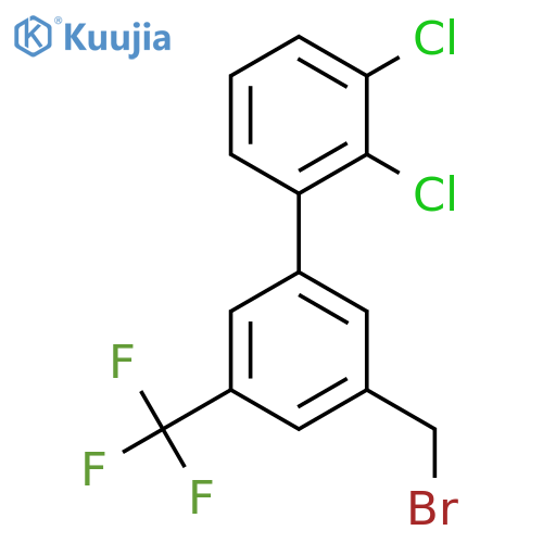 3'-Bromomethyl-2,3-dichloro-5'-trifluoromethyl-biphenyl structure