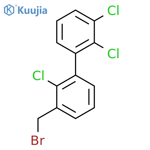 3'-Bromomethyl-2'-chloro-2,3-dichloro-biphenyl structure