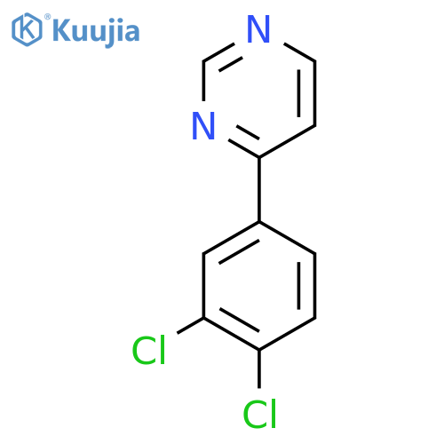 4-(3,4-Dichlorophenyl)pyrimidine structure