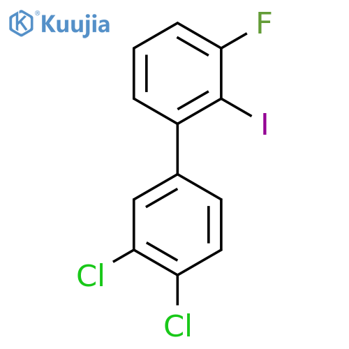 3,4-Dichloro-3'-fluoro-2'-iodo-biphenyl structure