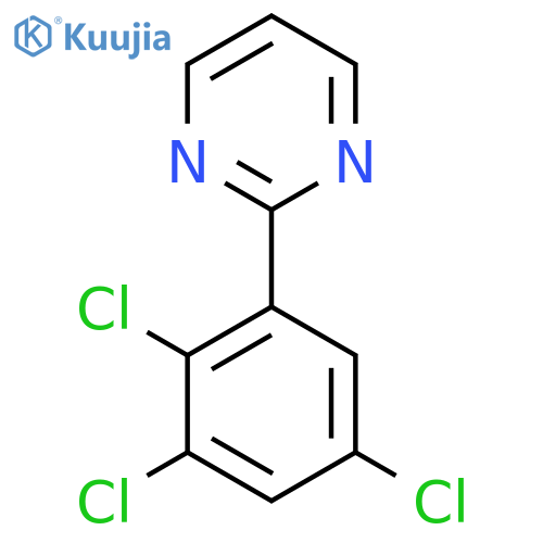 2-(2,3,5-Trichlorophenyl)pyrimidine structure