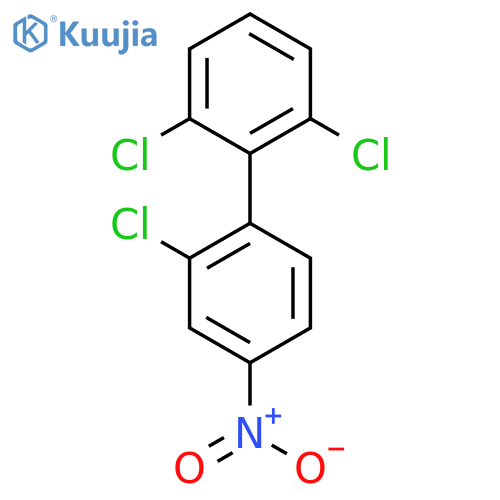 2'-Chloro-2,6-dichloro-4'-nitro-biphenyl structure