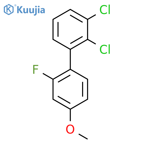 2,3-Dichloro-2'-fluoro-4'-methoxy-biphenyl structure