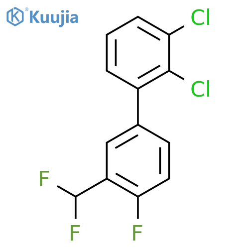 2,3-Dichloro-3'-difluoromethyl-4'-fluoro-biphenyl structure