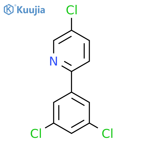 5-Chloro-2-(3,5-dichlorophenyl)pyridine structure