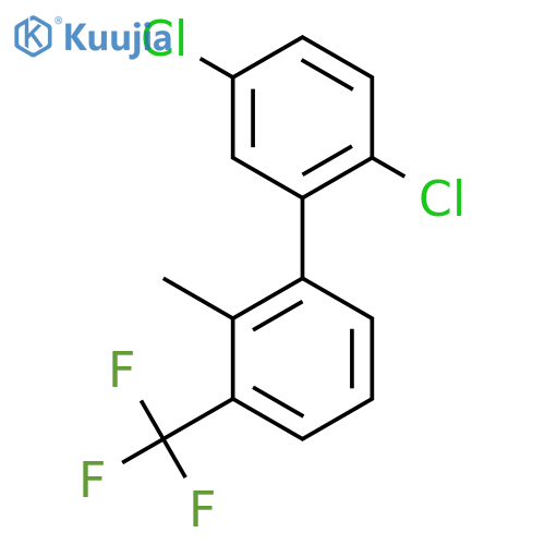 2,5-Dichloro-2'-methyl-3'-trifluoromethyl-biphenyl structure