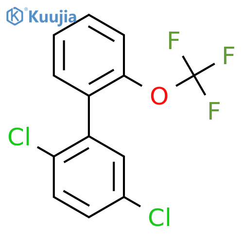 2,5-Dichloro-2'-trifluoromethoxy-biphenyl structure
