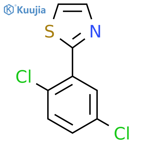 2-(2,5-Dichlorophenyl)thiazole structure