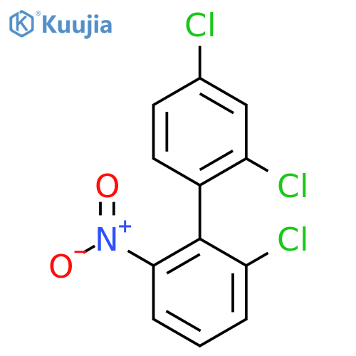6'-Chloro-2,4-dichloro-2'-nitro-biphenyl structure