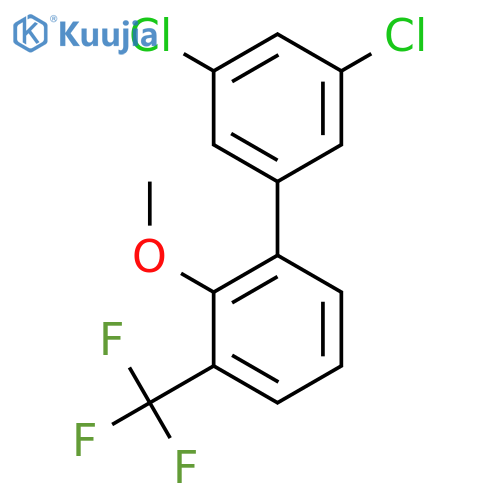 3,5-Dichloro-2'-methoxy-3'-trifluoromethyl-biphenyl structure