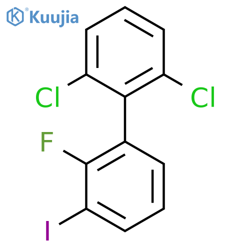 2,6-Dichloro-2'-fluoro-3'-iodo-biphenyl structure