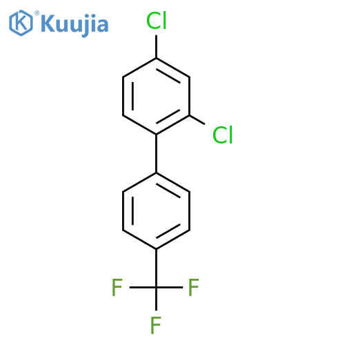 2,4-Dichloro-4'-(trifluoromethyl)biphenyl structure