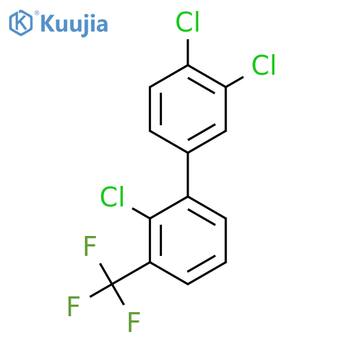 2'-Chloro-3,4-dichloro-3'-trifluoromethyl-biphenyl structure