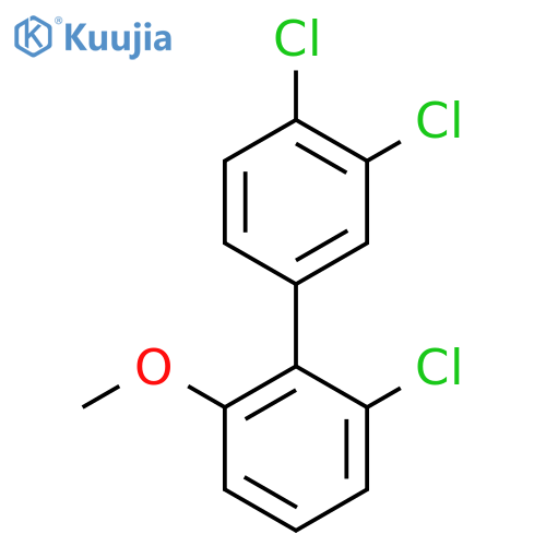 6'-Chloro-3,4-dichloro-2'-methoxy-biphenyl structure
