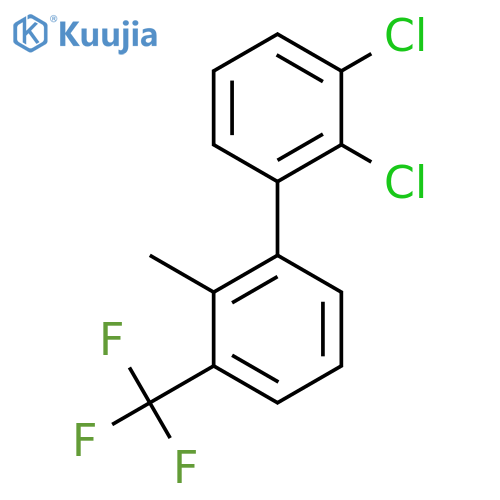 2,3-Dichloro-2'-methyl-3'-trifluoromethyl-biphenyl structure