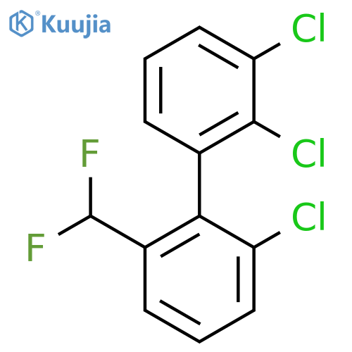 6'-Chloro-2,3-dichloro-2'-difluoromethyl-biphenyl structure