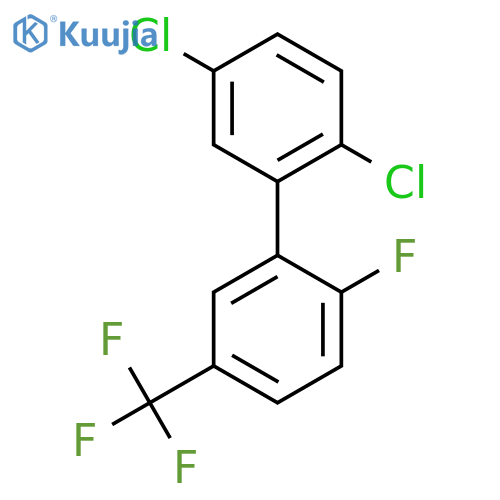 2,5-Dichloro-2'-fluoro-5'-trifluoromethyl-biphenyl structure