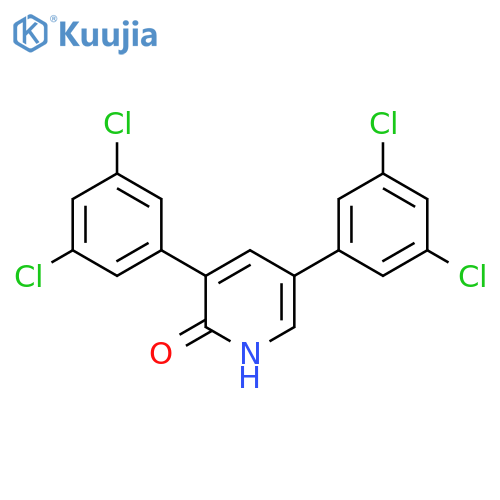 3,5-Bis(3,5-dichlorophenyl)-2-hydroxypyridine structure