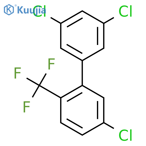 5'-Chloro-3,5-dichloro-2'-trifluoromethyl-biphenyl structure