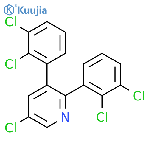 2,3-Bis(2,3-dichlorophenyl)-5-chloropyridine structure