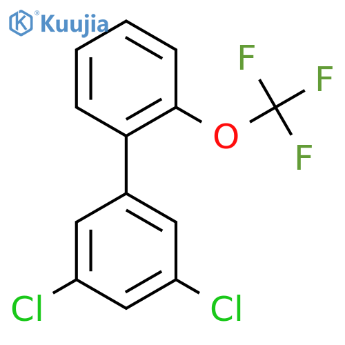 3,5-Dichloro-2'-trifluoromethoxy-biphenyl structure