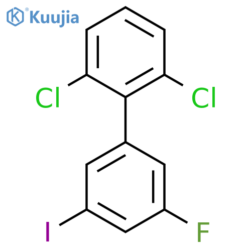 2,6-Dichloro-5'-fluoro-3'-iodo-biphenyl structure