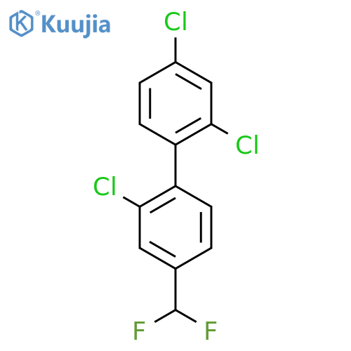 2'-Chloro-2,4-dichloro-4'-difluoromethyl-biphenyl structure