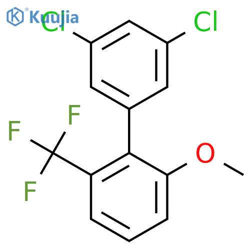 3,5-Dichloro-6'-methoxy-2'-trifluoromethyl-biphenyl structure