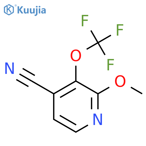4-Cyano-2-methoxy-3-(trifluoromethoxy)pyridine structure
