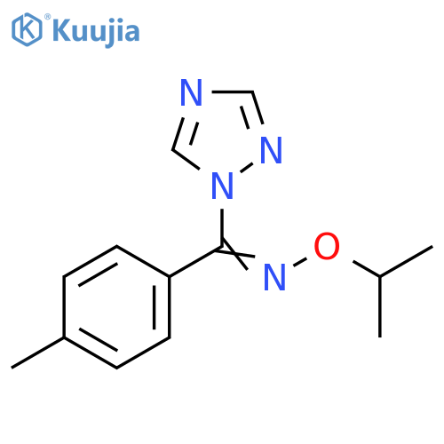 1H-1,2,4-Triazole, 1-[[(1-methylethoxy)imino](4-methylphenyl)methyl]- structure