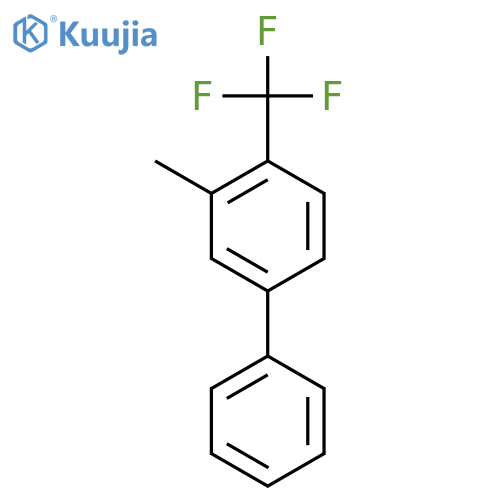 3-Methyl-4-(trifluoromethyl)biphenyl structure