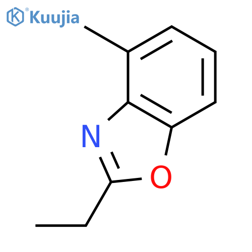2-Ethyl-4-methylbenzoxazole structure