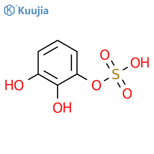 1,2,3-Benzenetriol, 1-(hydrogen sulfate) structure