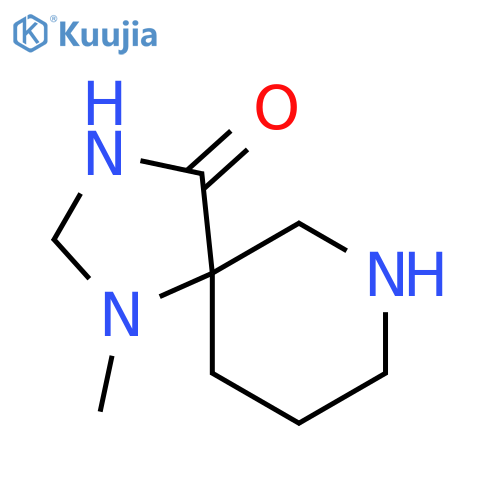1-methyl-1,3,7-triazaspiro[4.5]decan-4-one structure