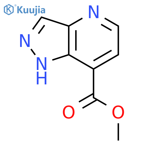 Methyl 1H-pyrazolo[4,3-B]pyridine-7-carboxylate structure