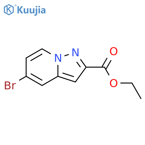 Ethyl 5-bromopyrazolo[1,5-a]pyridine-2-carboxylate structure
