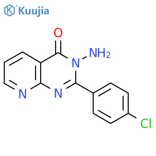 3-Amino-2-(4-chlorophenyl)pyrido[2,3-D]pyrimidin-4(3H)-one structure