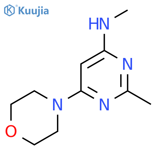 N,2-Dimethyl-6-morpholinopyrimidin-4-amine structure