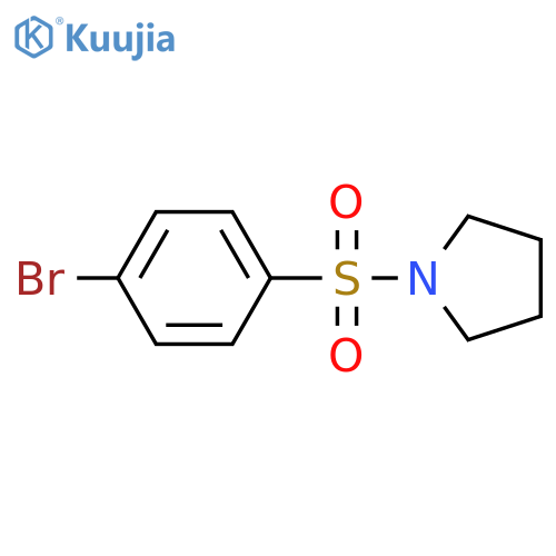 1-(4-Bromophenylsulfonyl)pyrrolidine structure
