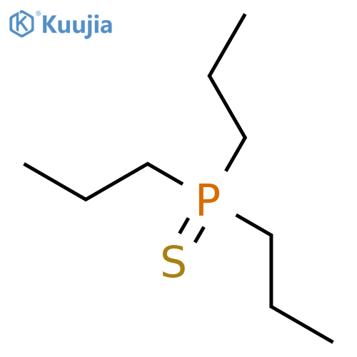Phosphine sulfide,tripropyl- structure