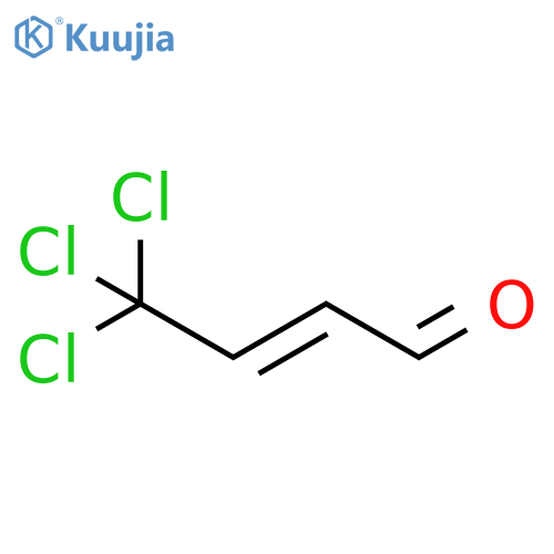 2-Butenal, 4,4,4-trichloro-, (2E)- structure