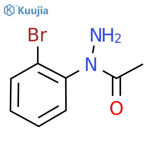 2-Bromophenyl acetic acid hydrazide structure