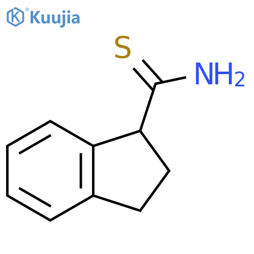 2,3-dihydro-1H-indene-1-carbothioamide structure