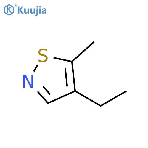Isothiazole, 4-ethyl-5-methyl- structure