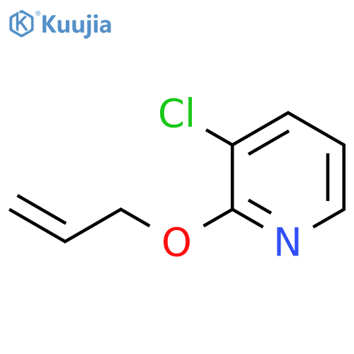 3-Chloro-2-(prop-2-en-1-yloxy)pyridine structure