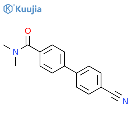 4-(4-cyanophenyl)-N,N-dimethylbenzamide structure