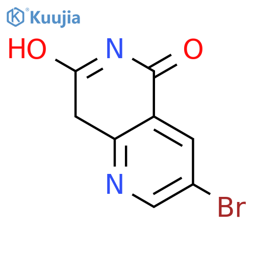 3-Bromo-6,8-dihydro-1,6-naphthyridine-5,7-dione structure