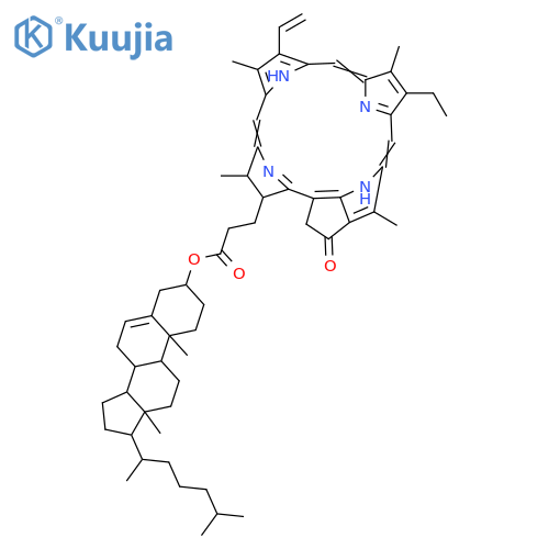 Pyrophaeophorbide a; Ester with Cholest-5-en-3β-ol (#HQO24-G) structure