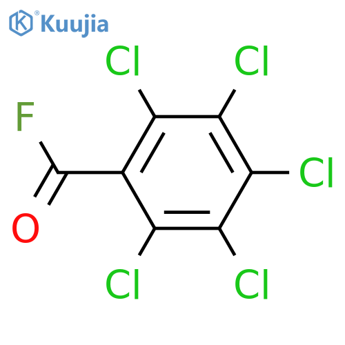 Pentachlorobenzoyl fluoride structure